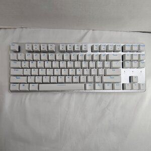 Dareu EK807G – TKL Wireless Mechanical Keyboard white raised keys, works great